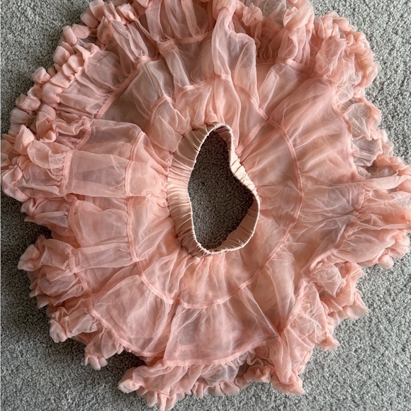 Pink Ruffled Tutu Skirt - Picture 3 of 3